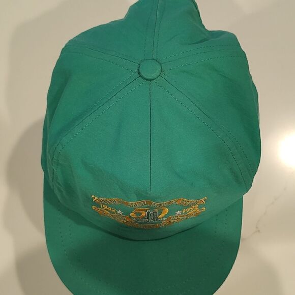 Vintage National Naval Medical Center Bethesda 50th Anniversary Snap Back Cap - Picture 6 of 10